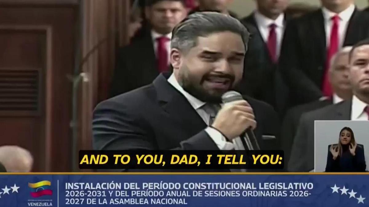 Maduro’nun oğlu hüngür hüngür ağlayarak haykırdı: “Yakında burada, Venezuela’da birbirimize sarılacağız”