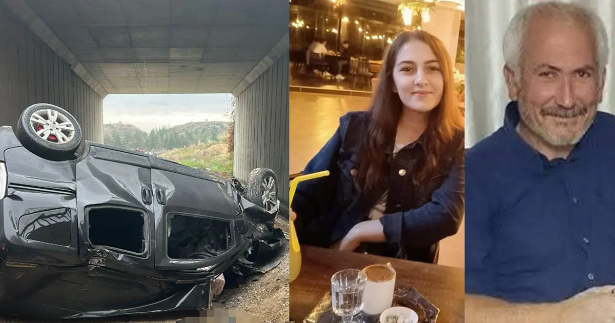 Mersin’de otoyolda feci kaza. 2 ölü, 3 yaralı