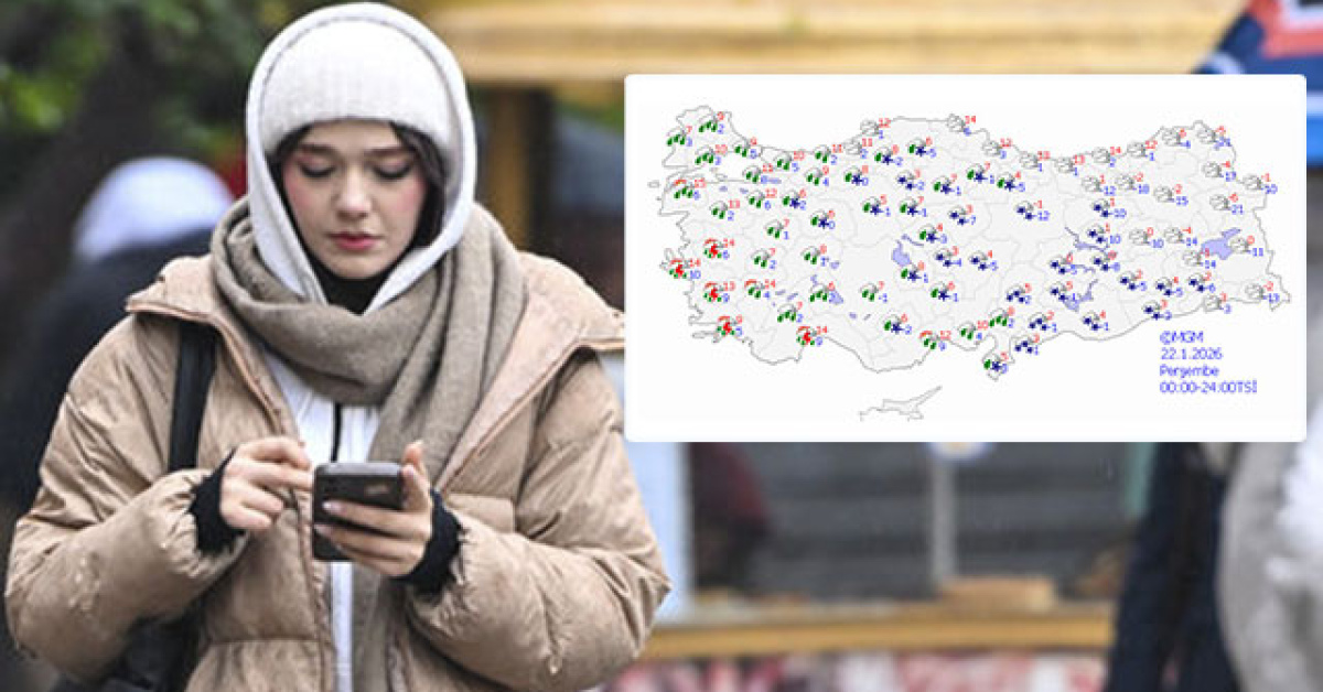 Meteoroloji saat verdi! 14 kent için ‘sarı’ alarm! 7 bölgede yağış var!