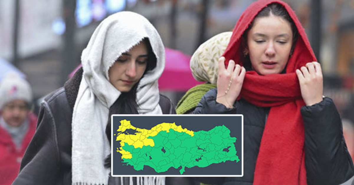 Meteoroloji’den saatli uyarı! 24 kent için fırtına alarmı!