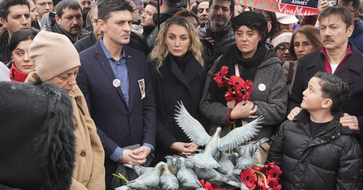 Minguzzi’nin öldürüldüğü yerde tören