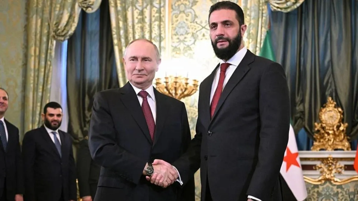 Moskova’da kritik zirve! Putin ile Şara bir araya geliyor | Hangi konular masada?