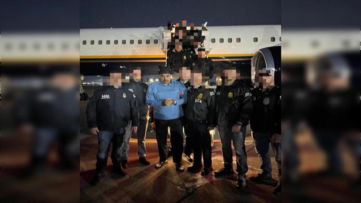 Operasyonla kaçırılan Maduro New York’a götürüldü