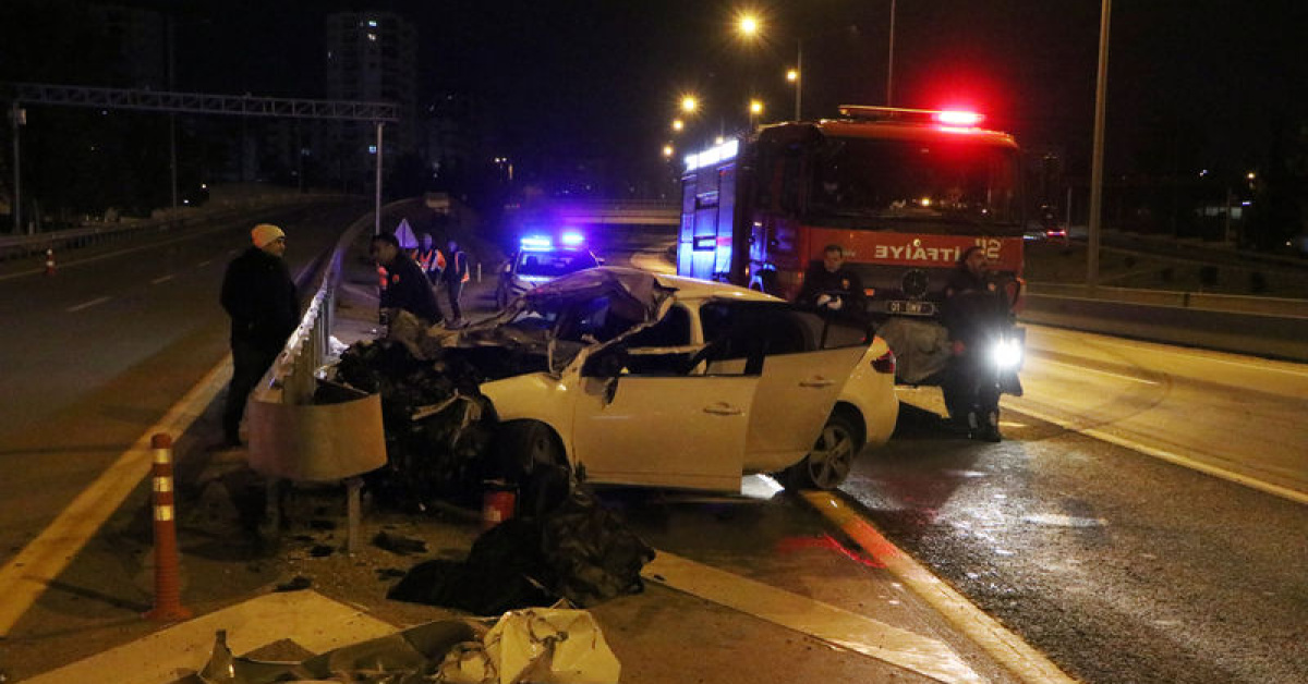 Otomobil ile TIR çarpıştı: 1 ölü