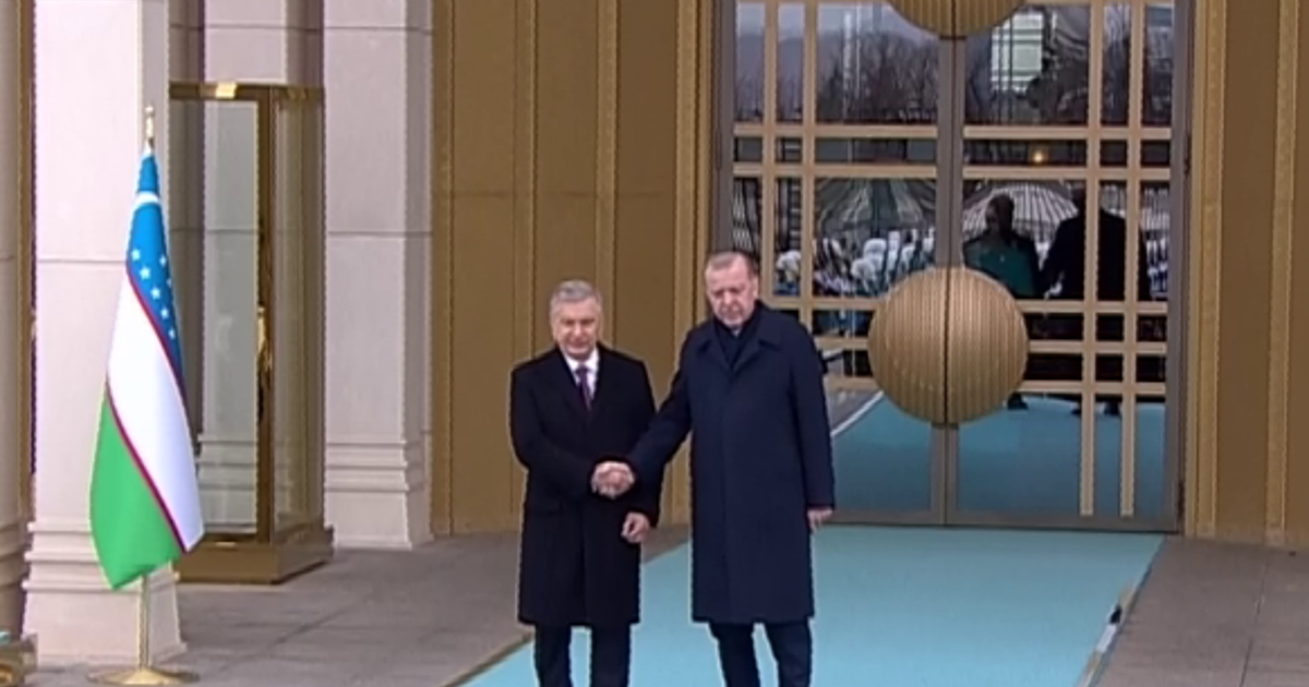 Özbekistan Cumhurbaşkanı Mirziyoyev Ankara’da