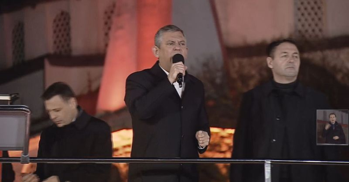 Özgür Özel, Bağcılar’da konuştu