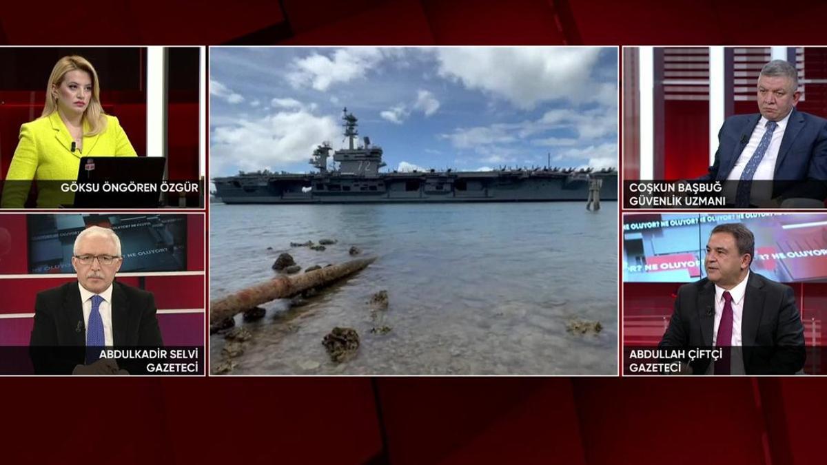 SON DAKİKA HABERİ: ABD savaş gemisi İran açıklarında