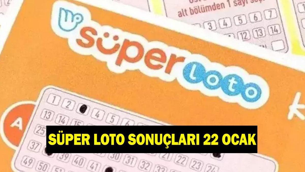 SÜPER LOTO SONUÇLARI 22 OCAK! Süper Loto ne kadar devretti? Süper Loto sonuçları nereden ve nasıl sorgulanır?