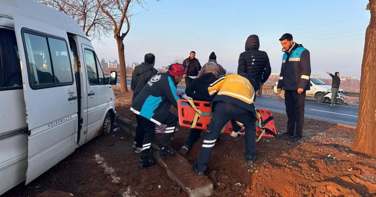 Şanlıurfa’da gizli buzlanma kazası. Yedi yaralı