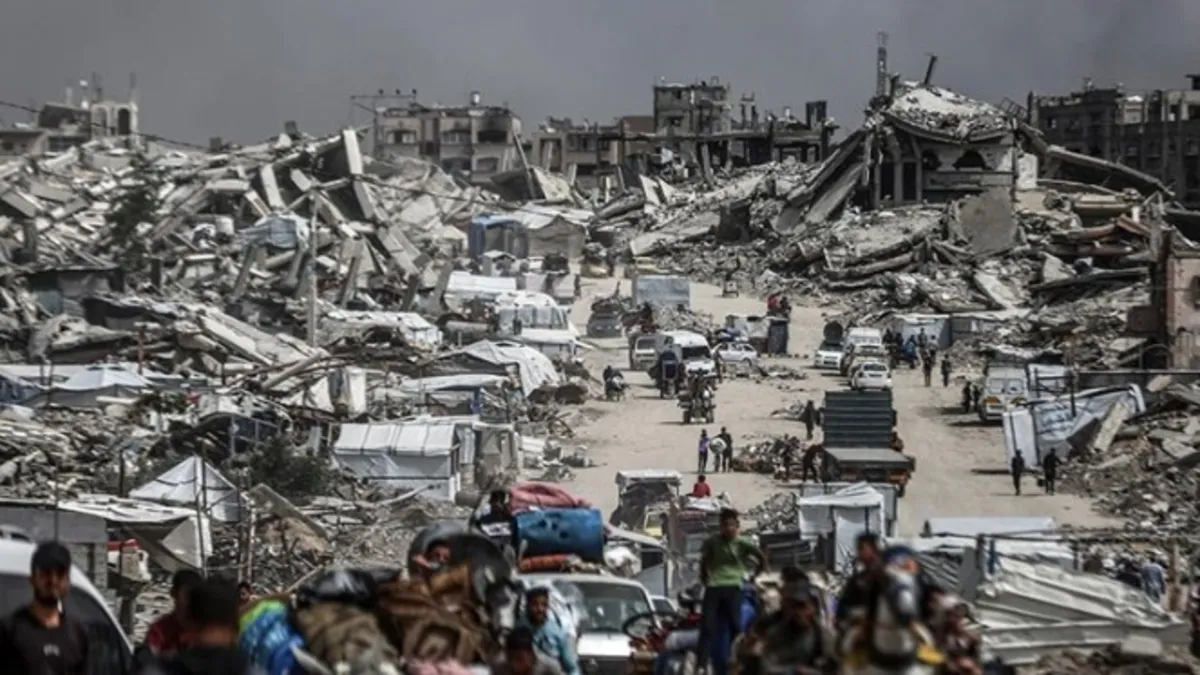 Siyonist İsrail kana doymuyor! Gazze’ye İHA saldırısı: 4 yaralı