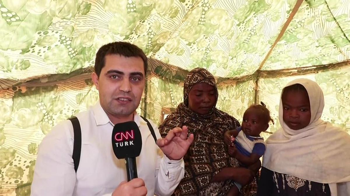 Sudan’da çadır kentlerde yaşam savaşı… CNN TÜRK ekibi katliamdan kurtulan ailelerle konuştu