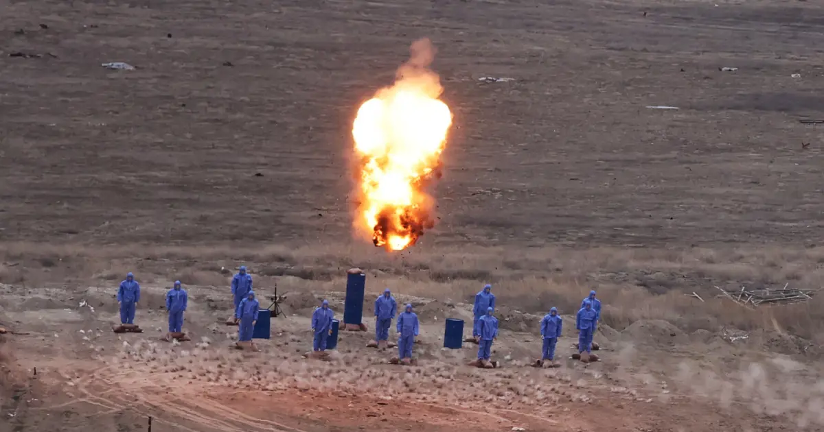 Tarihe geçti. 20 drone ile “sürü saldırı” testi