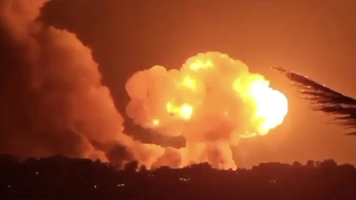 Terör devleti İsrail’den Lübnan’ın güneyine hava saldırısı