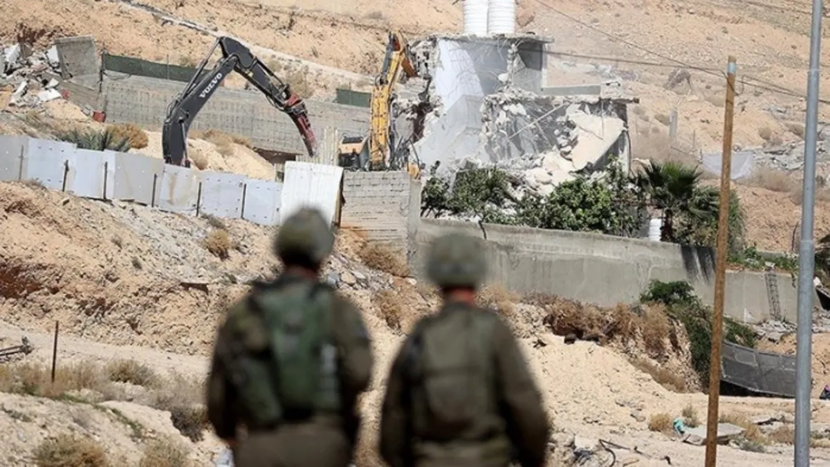 Terör devleti İsrail’den skandal karar! Filistinlilere ait 47 dönümlük alana el konulacak