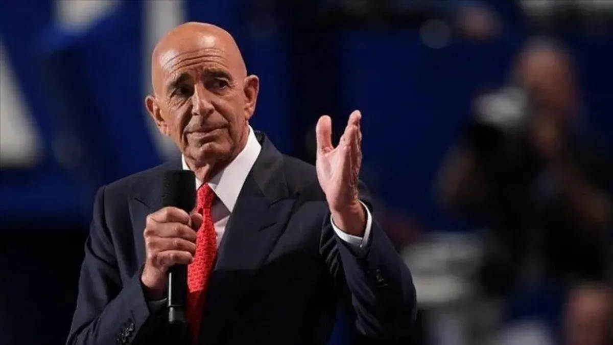 Trump’ın Orta Doğu temsilcisi Tom Barrack Şam’da