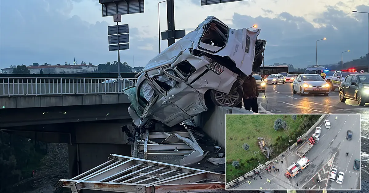 “Uçan Yol”da can pazarı: 1’i ağır 3 yaralı