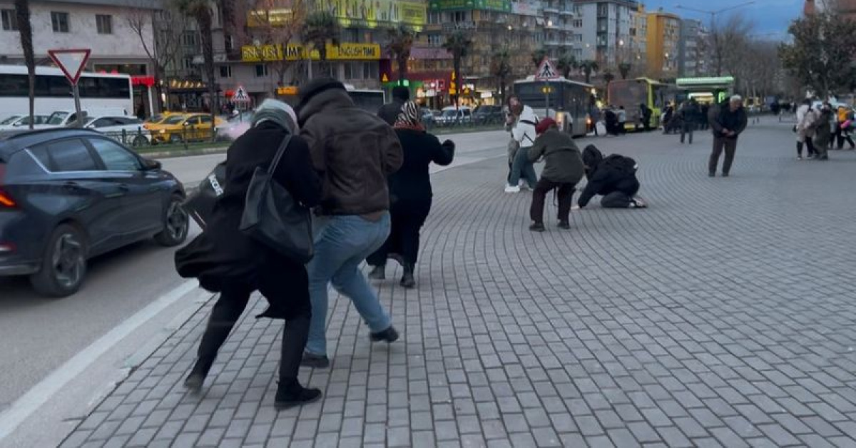 Uçmamak için yere yattılar