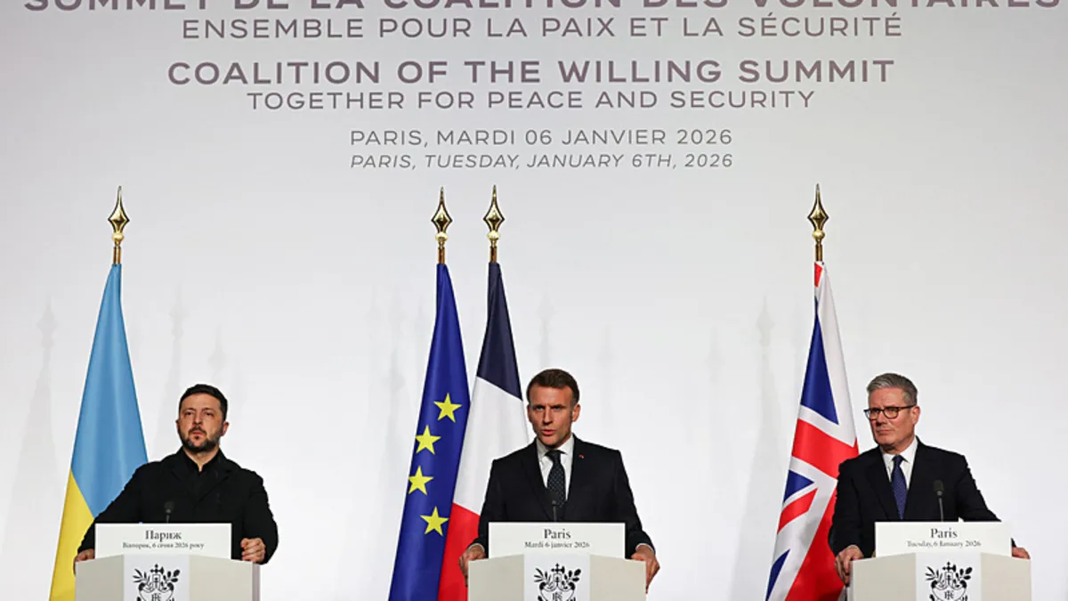 Ukrayna’ya çok uluslu güç! 3 ülke imzayı attı | Macron: Türkiye’yi takdir etmek istiyorum