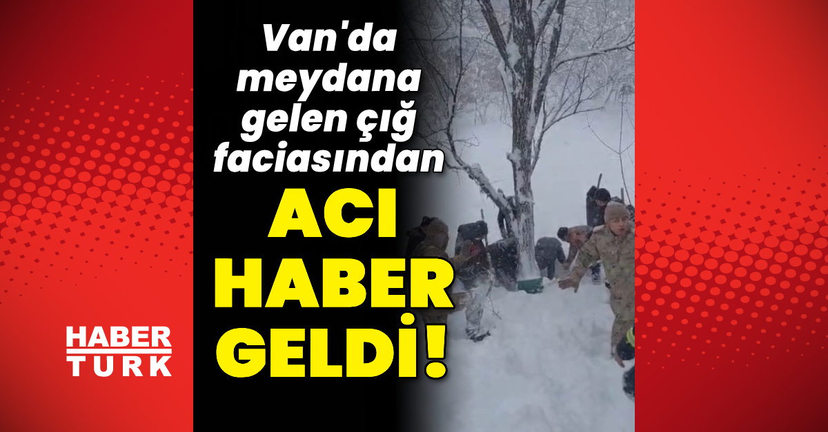 Van’da çığın altında kalan kadın yaşamını yitirdi!
