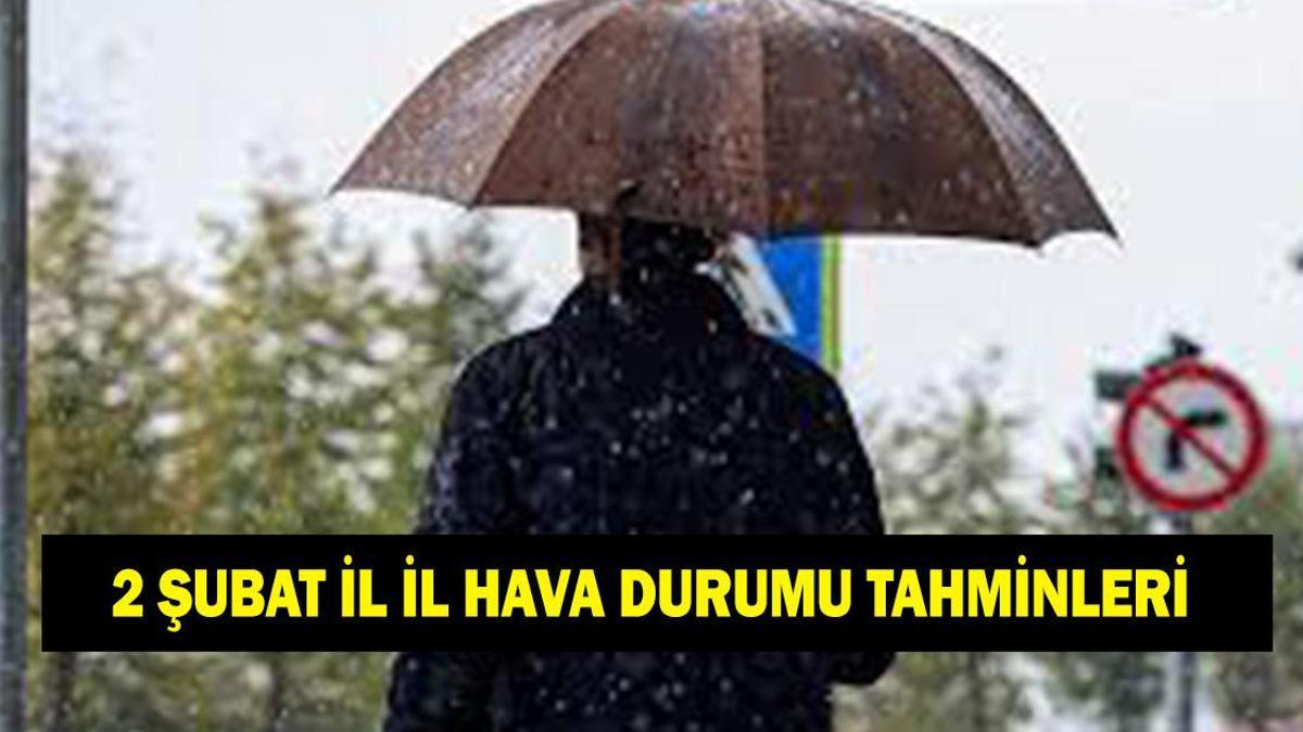 2 ŞUBAT HAVA DURUMU TAHMİNLERİ | Bugün havalar nasıl olacak? İstanbul’da kar veya yağmur yağacak mı? AKOM ve Valilik uyardı!