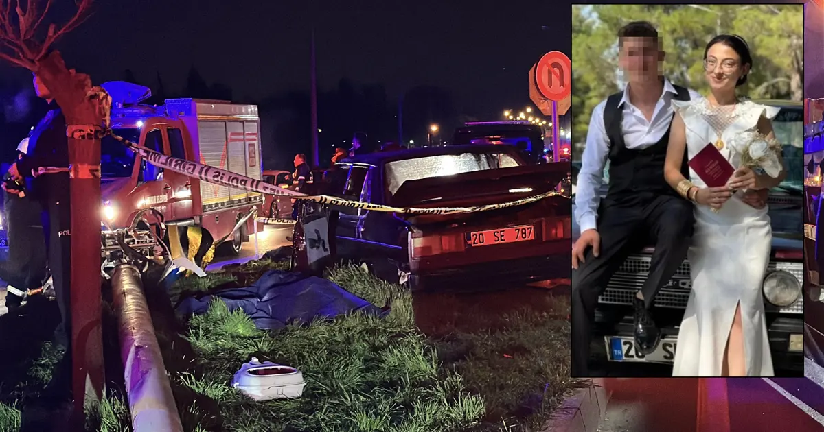 6 aylık evli çifti ayıran kaza. Kamyon sürücüsü gözaltında