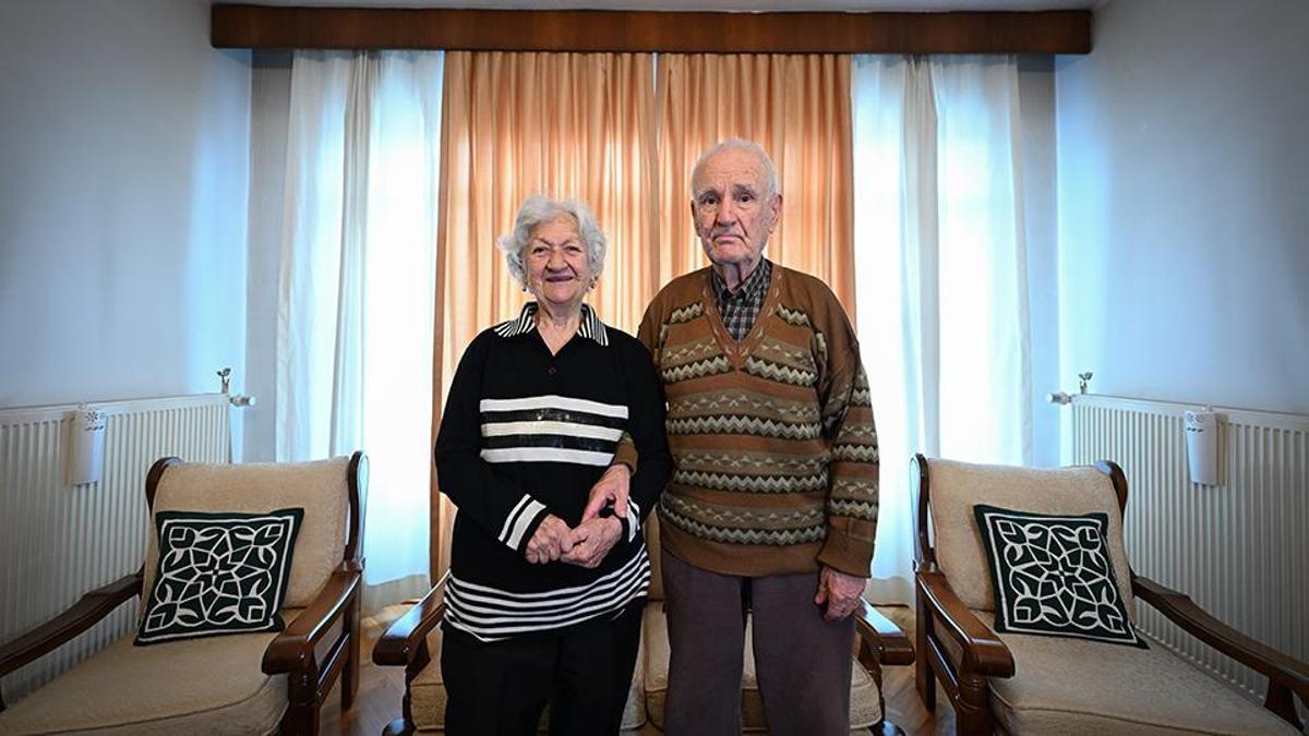 65 yıldır bitmeyen sevgi! 1961’den beri birleşen elleri hiç ayrılmadı