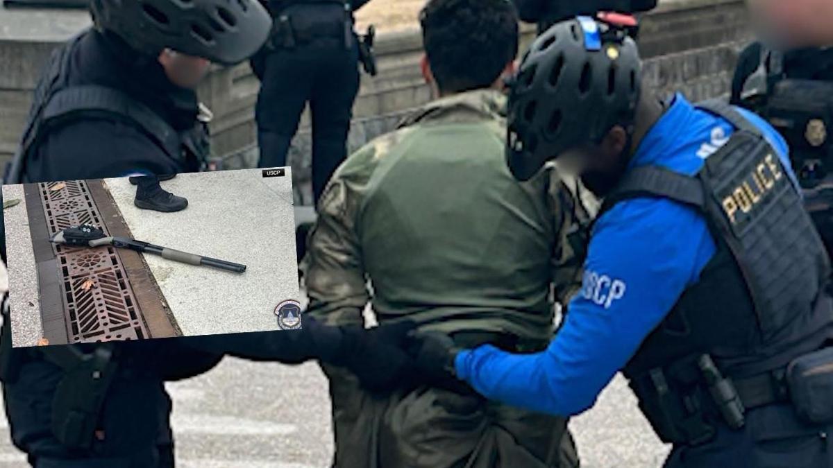 ABD’NİN KALBİNDE ALARM! Elinde silahla Kongre’ye doğru koştu…