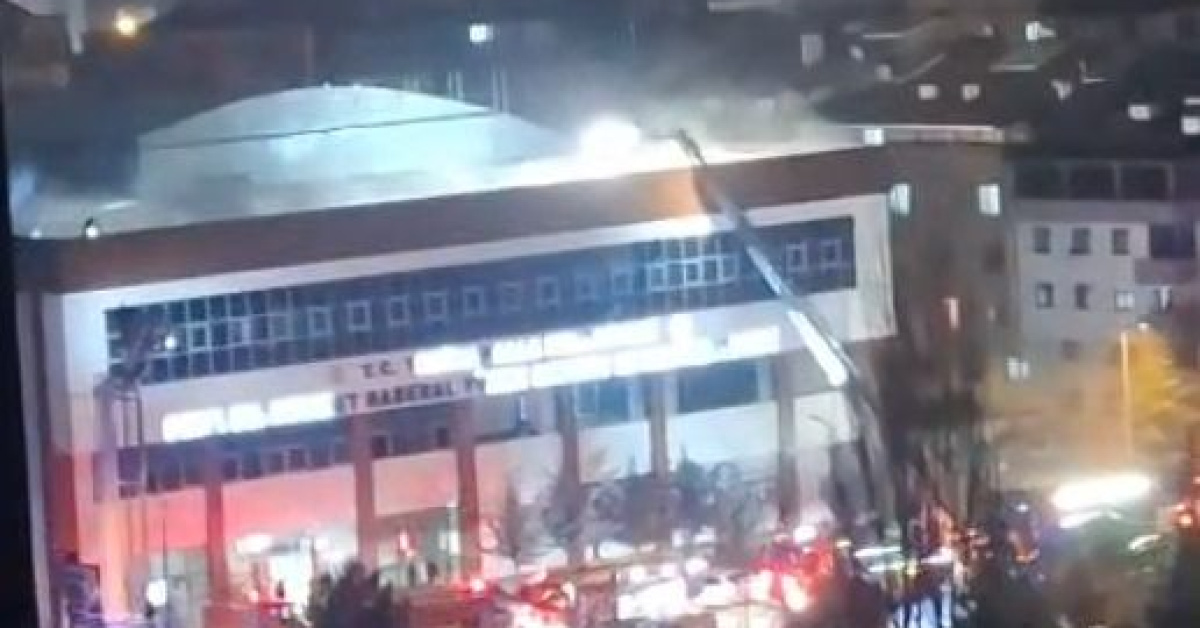 Ankara’da saunada yangın