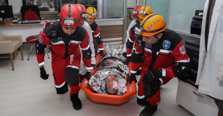 BUSKİ’den gerçeği aratmayan tatbikat