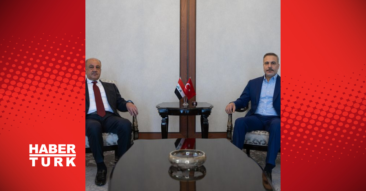 Bakan Fidan, Irak Savunma Bakanı Abbasi ile görüştü