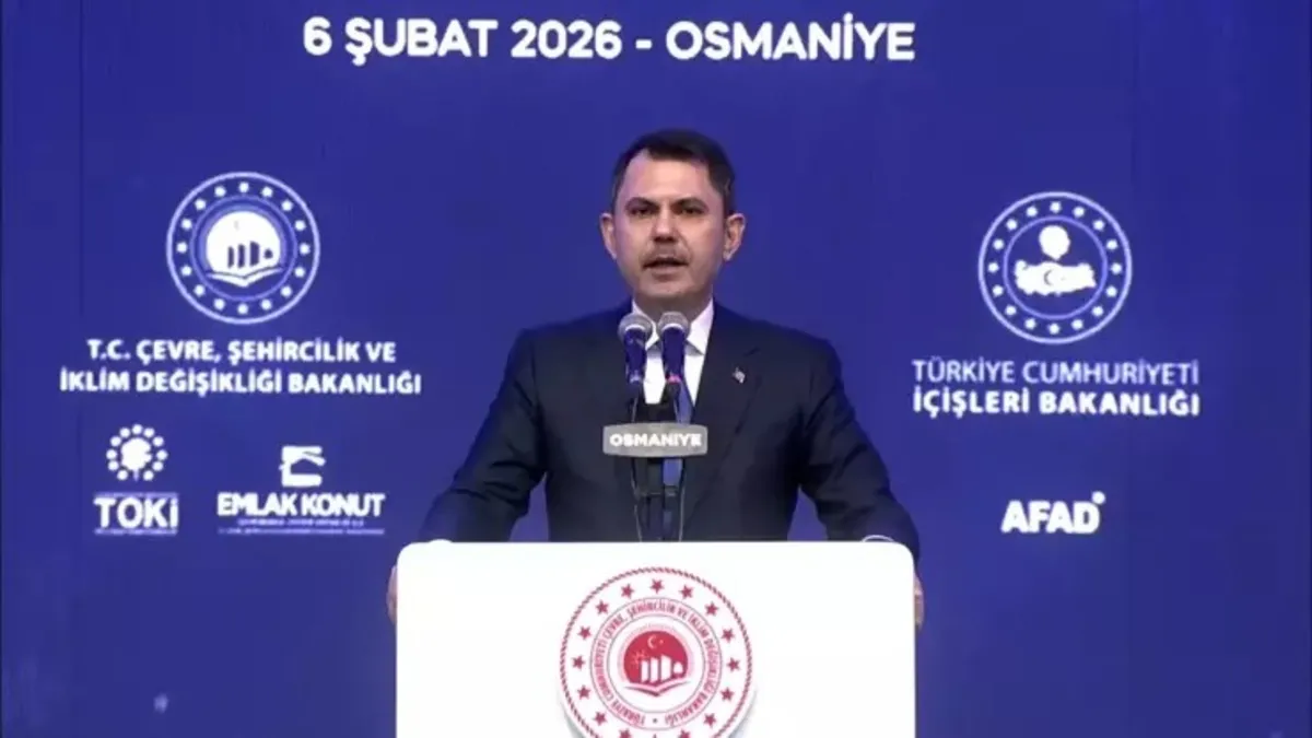 Bakan Kurum’dan 6 Şubat Depremleri Anma Programı’nda net mesaj: 11 ilimiz küllerinden doğdu