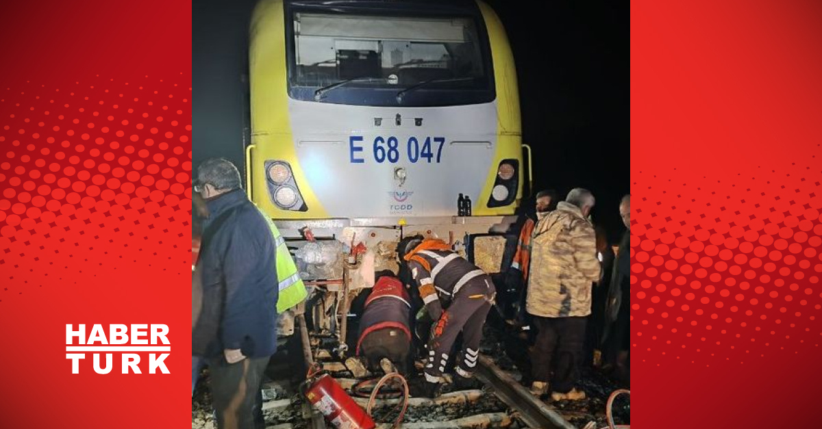 Balıkesir’de tren raydan çıktı