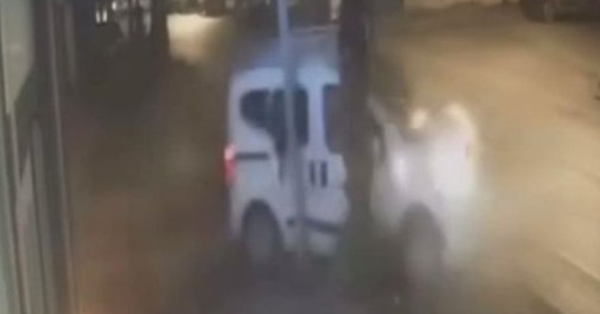 Balıkesir’de yayanın öldüğü kaza kamerada