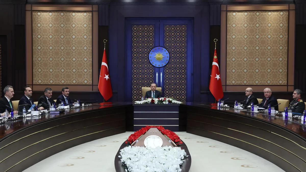 Başkan Erdoğan başkanlığında Savunma Sanayii İcra Komitesi toplandı