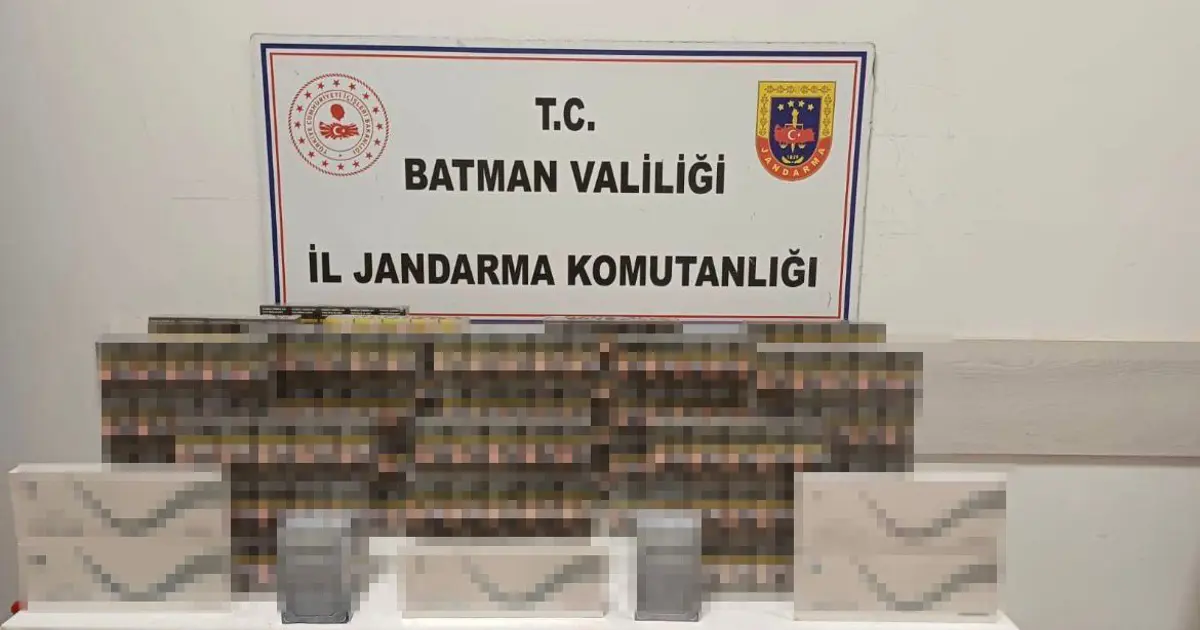 Batman’da kaçakçılık operasyonu, 61 gözaltı