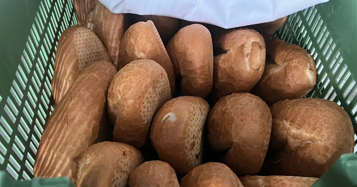 Belediye büfelerindeki bütün ekmekleri aldı, ücretsiz dağıtıyor