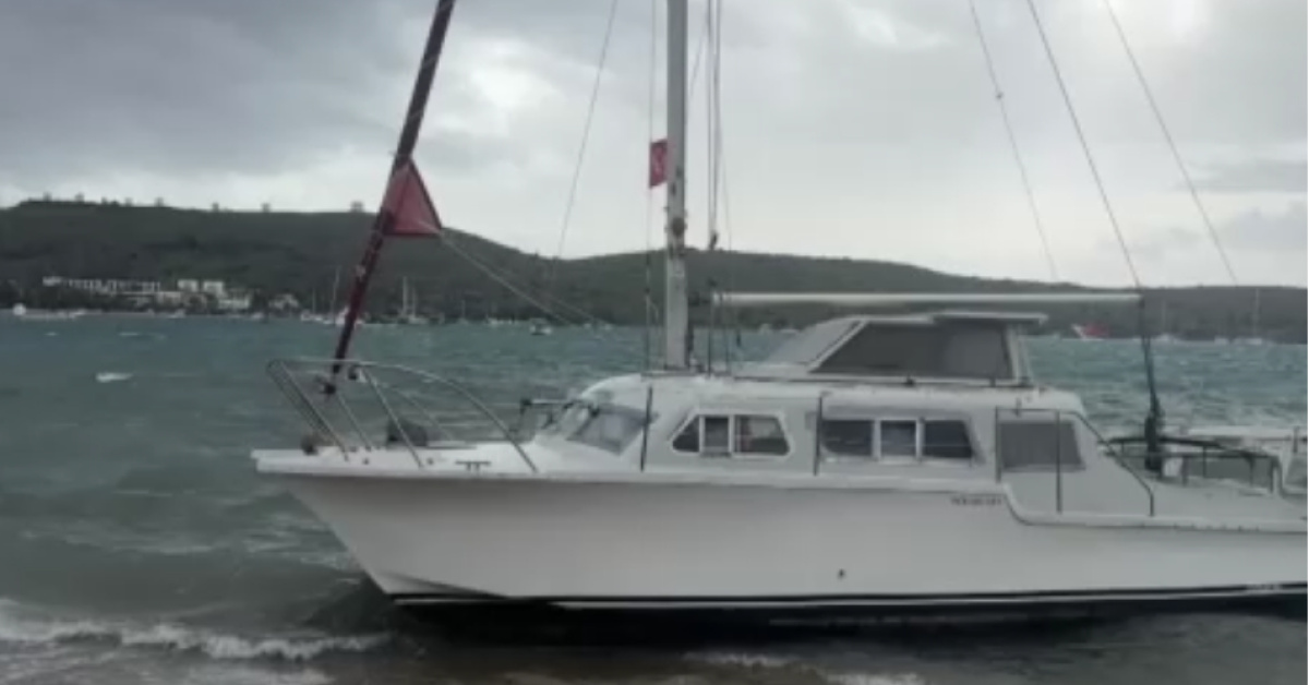 Bodrum’da feribot seferi iptal edildi