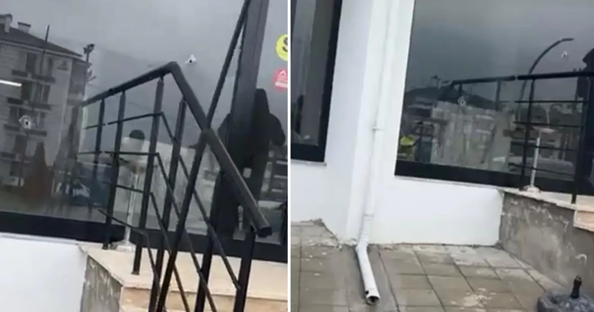 Bolu’da emlak ofisine kurşun yağmuru