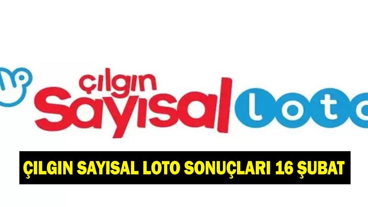 ÇILGIN SAYISAL LOTO SONUÇLARI 16 ŞUBAT: Çılgın Sayısal Loto nereden ve nasıl sorgulanır?