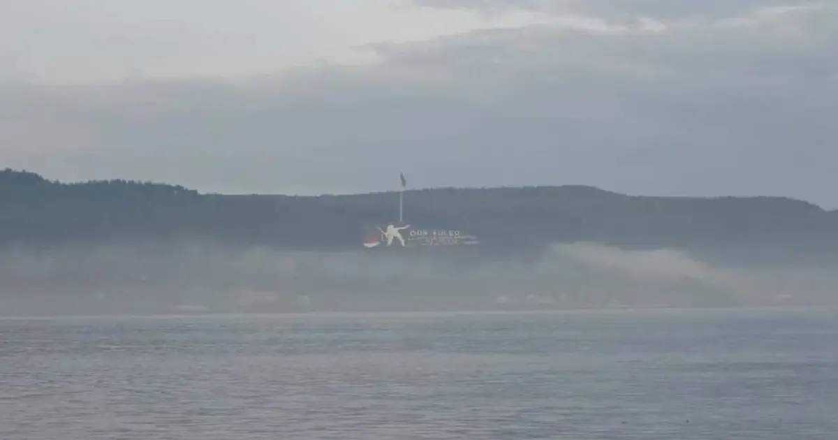 Çanakkale Boğazı’da transit gemi trafiğine sis engeli