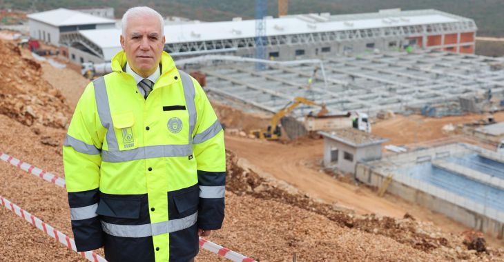 Çınarcık Arıtma Tesisi’nde sona yaklaşıldı