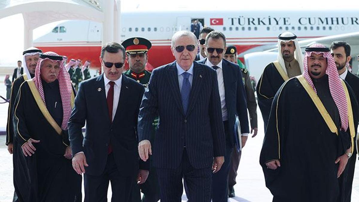 Cumhurbaşkanı Erdoğan Suudi Arabistan’da!