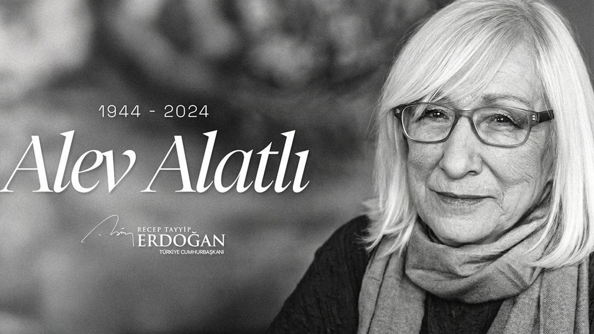 Cumhurbaşkanı Erdoğan, vefatının 2’nci yılında Alev Alatlı’yı andı
