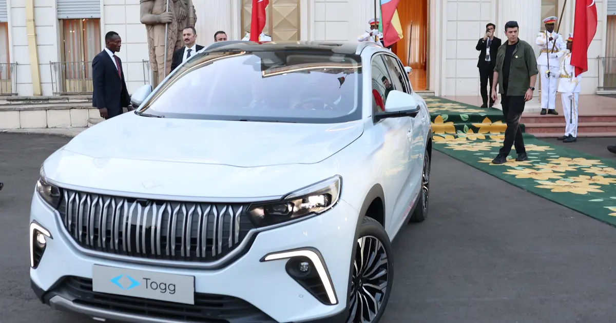 Cumhurbaşkanı Erdoğan’dan Etiyopya Başbakanı Ahmed Ali’ye Togg hediyesi