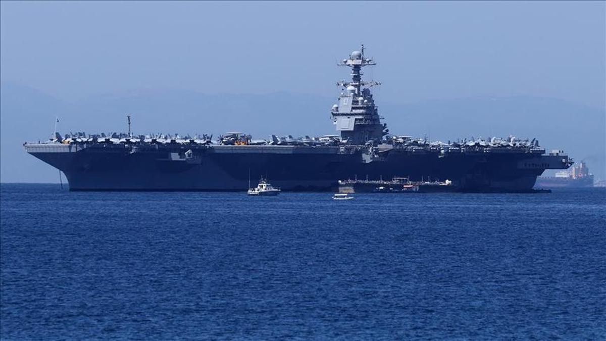 Dünyanın en büyük nükleer gemisi İran’a yaklaşıyor