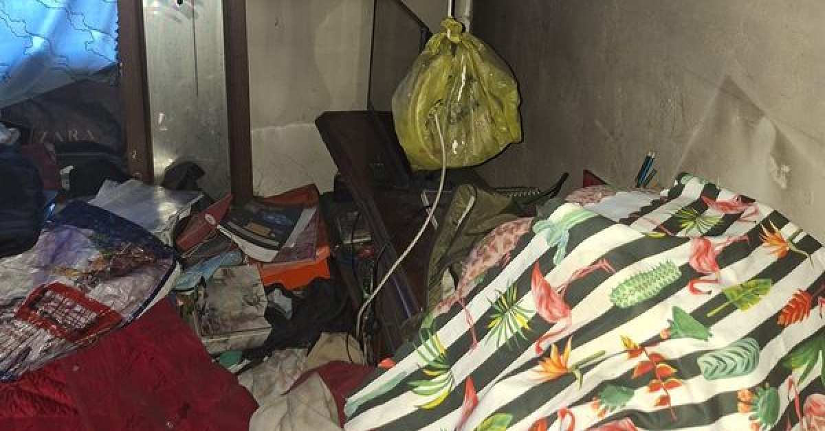 Evden 10 ton çöp çıktı