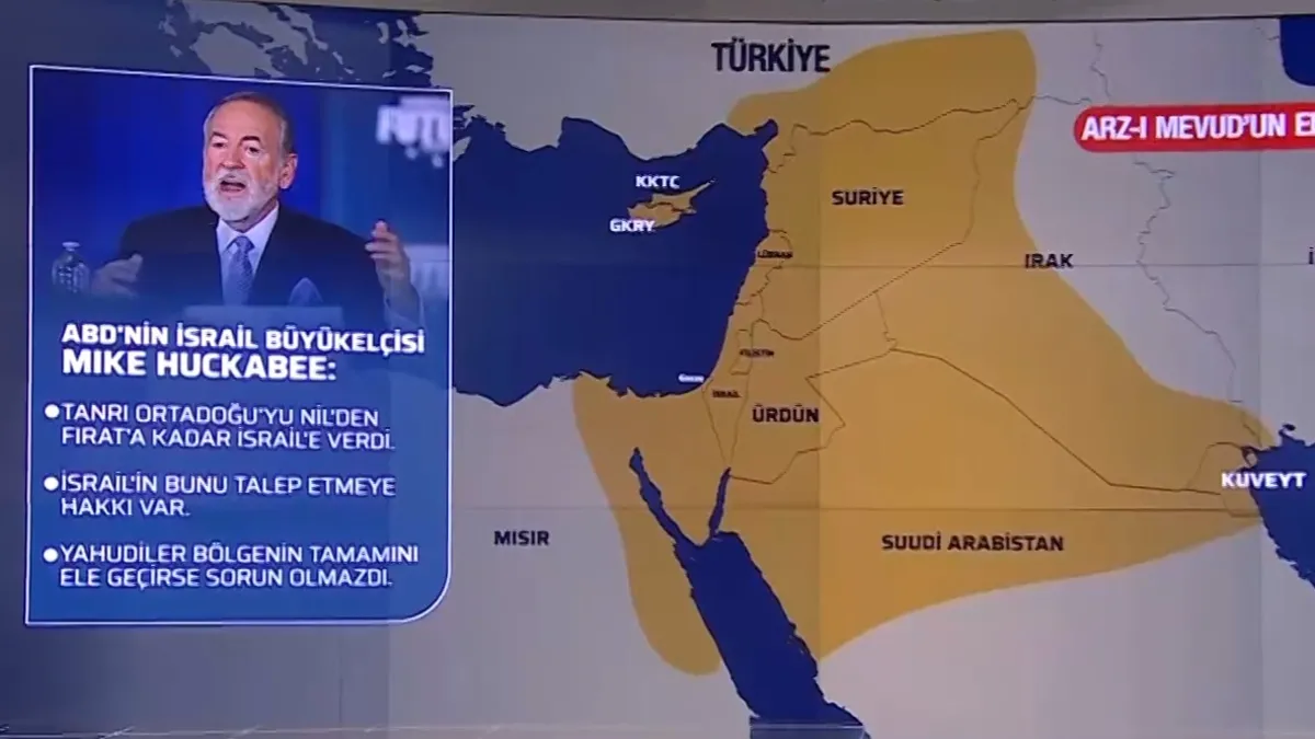 Hedef Nil’den Fırat’a büyük İsrail! A Haber’de çarpıcı analiz: Karşımızda bir Yahudi DEAŞ’ı var