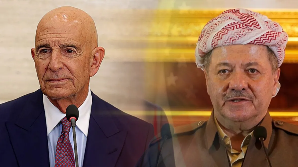Irak ve ABD’den diplomasi trafiği! Mesut Barzani ve Tom Barrack telefonda görüştü