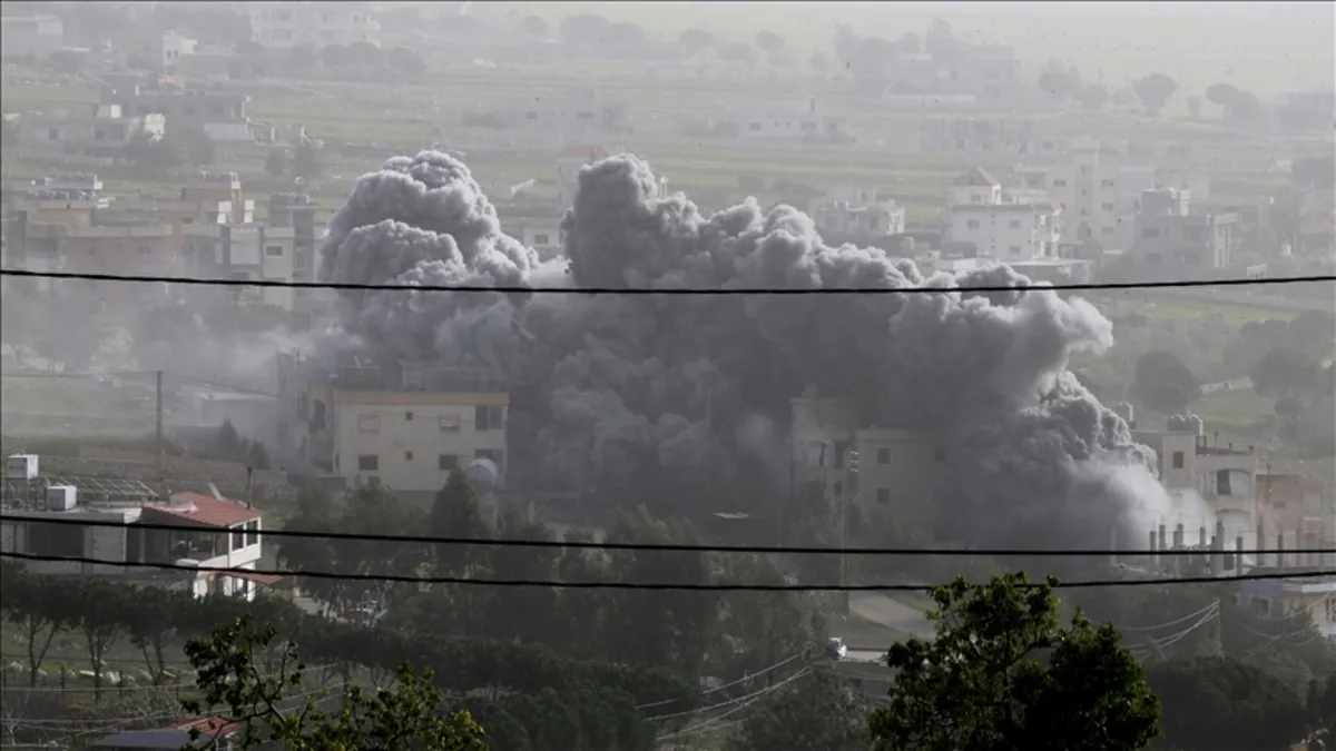 İsrail’den yine ateşkese ihlal! Lübnan’a hava saldırısı düzenlendi