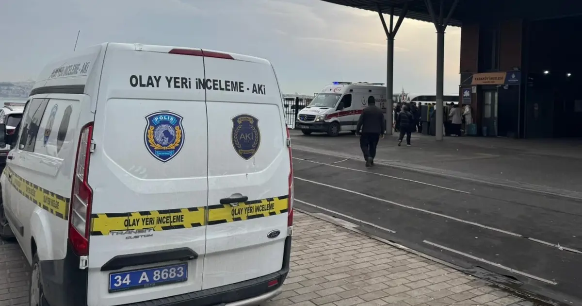 Karaköy İskelesi’nde kadın cesedi bulundu